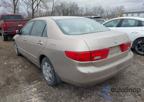 2005 Honda Accord 2.4 Lx z USA, uszkodzony, nr VIN 1HGCM56495A158414